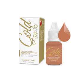 Pigmento Mag Gold 5ml Bege Médio